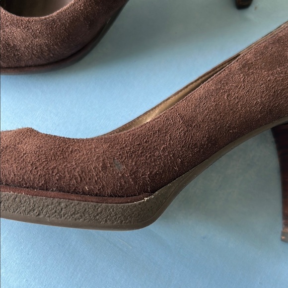 Stuart Weitzman Brown Heels - Picture 3 of 5